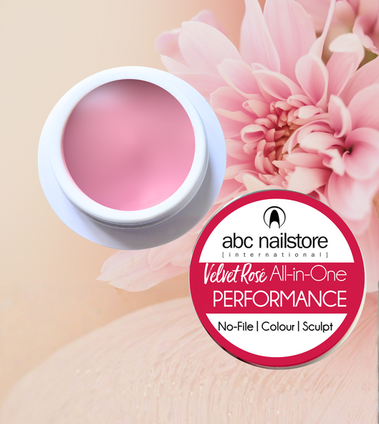 abc nailstore Gel PERFORMANCE All-in-One, 15 g Velvet Rosé Art.2114
