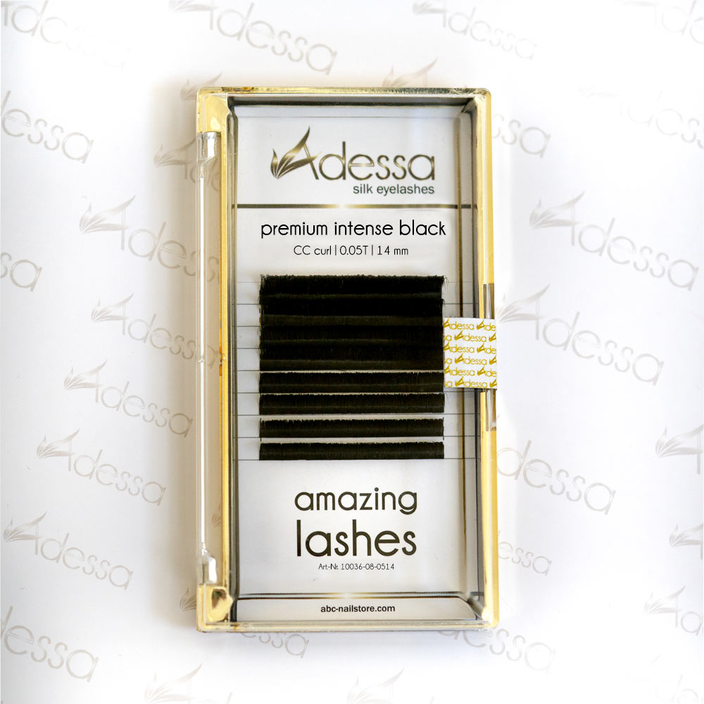 CC curl, 0,05 / 14mm Adessa amazing lashes black Art.10036-08-0514