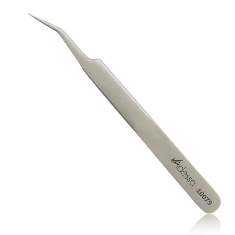 Adessa Nailart Pinzette, gewinkelt, 11cm. Art.10079