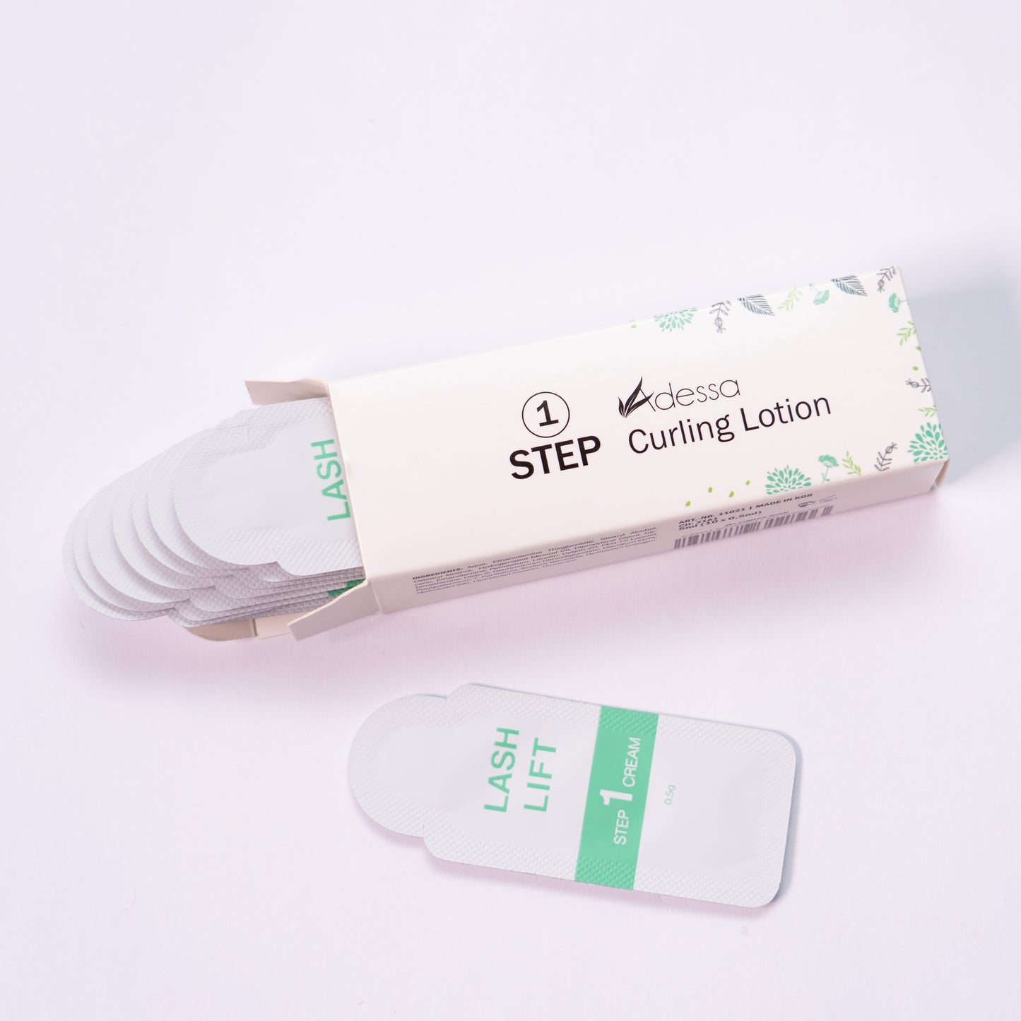 adessa STEP 1 curling lotion, 5ml. (10 einzelsachets x 0,5ml.) Art.11021