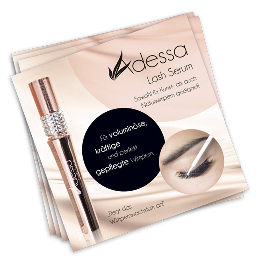 Promo-Setkarten Adessa Lash Serum 25 Stück Art.14100-01