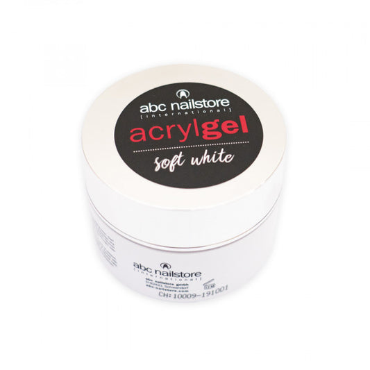 abc nailstore acrylgel soft white, 15gr. Art.2411