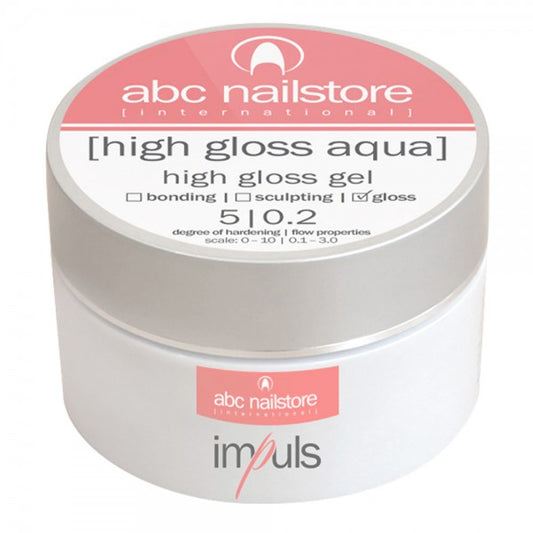 impuls high gloss aqua, gel ad alta brillantezza, 60gr. Art.2520-A60