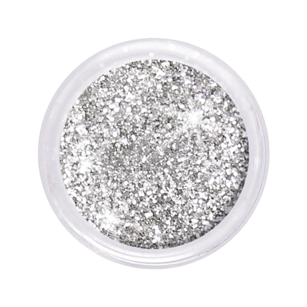 dazzling glitter 0,6 mm, silver #109, 6gr. Art.8818-109