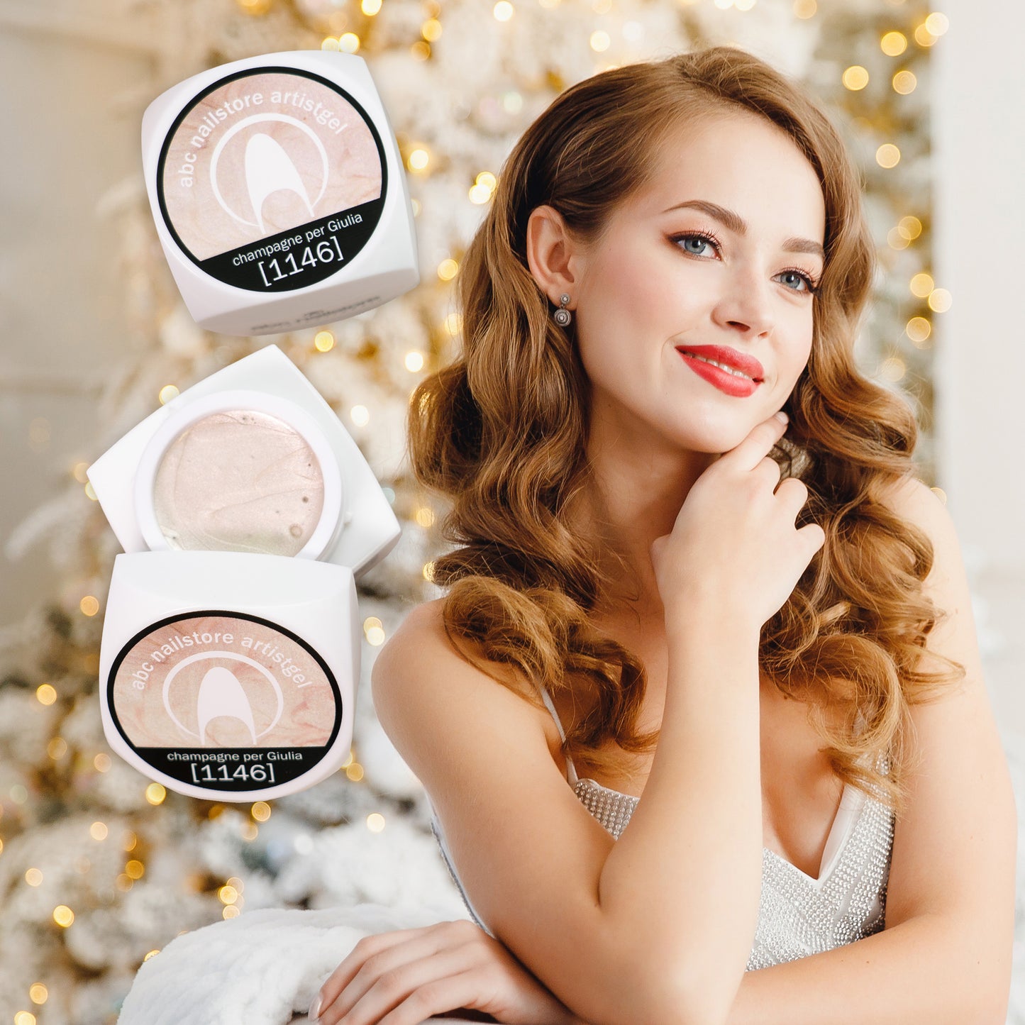 artistgel Set "ITALIAN CHRISTMAS", 4x5gr. Art.2340-SET-38