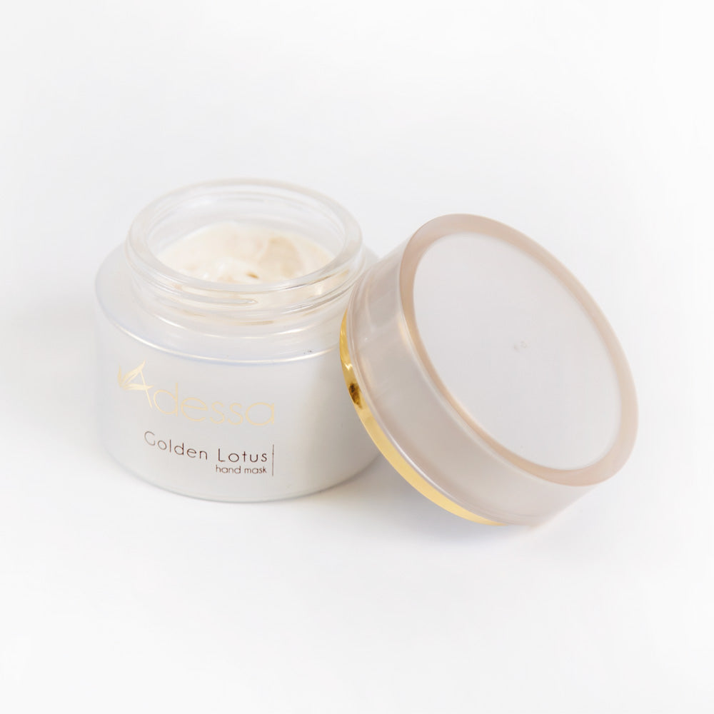 Adessa Golden Lotus hand mask, 50ml. Art.12002