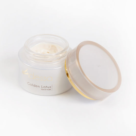 Adessa Golden Lotus hand mask, 50ml. Art.12002
