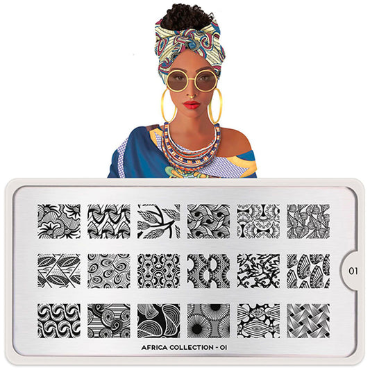 MoYou-London Collezione Schablone Africa 01 Art.MPAFR01