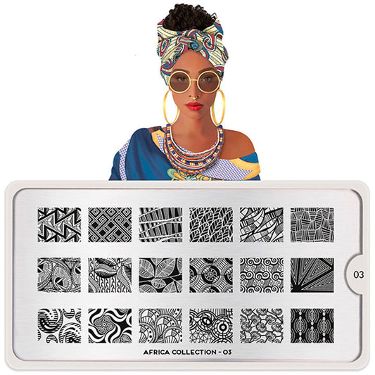 MoYou-London Collezione Schablone Africa 03 Art.MPAFR03