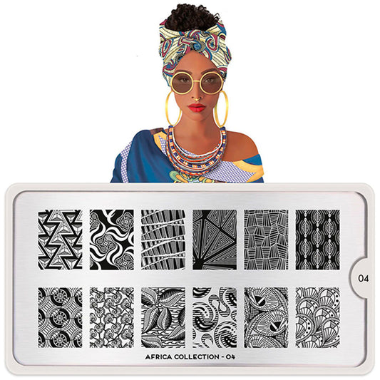 MoYou-London Collezione Schablone Africa 04 Art.MPAFR04