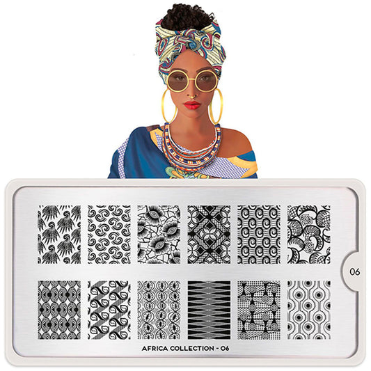MoYou-London Collezione Schablone Africa 06 Art.MPAFR06