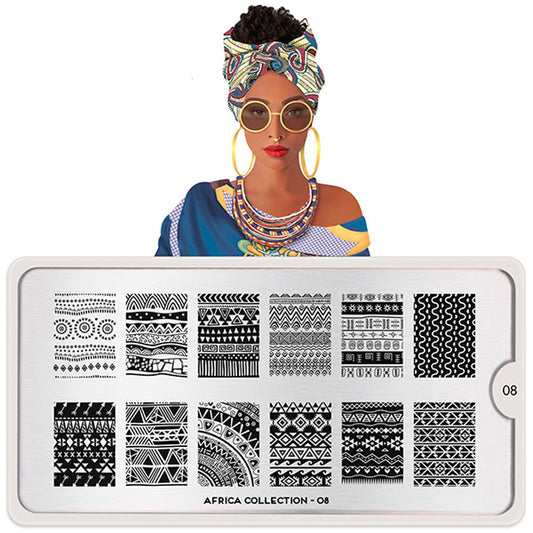 MoYou-London Collezione Schablone Africa 08 Art.MPAFR08