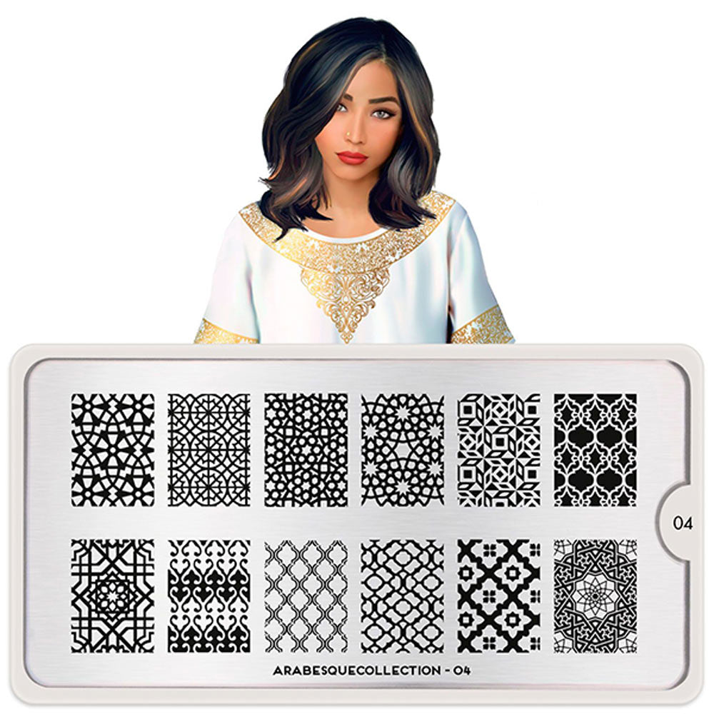 MoYou-London Collezione Schablone Arabesque 04 Art.MPARA04