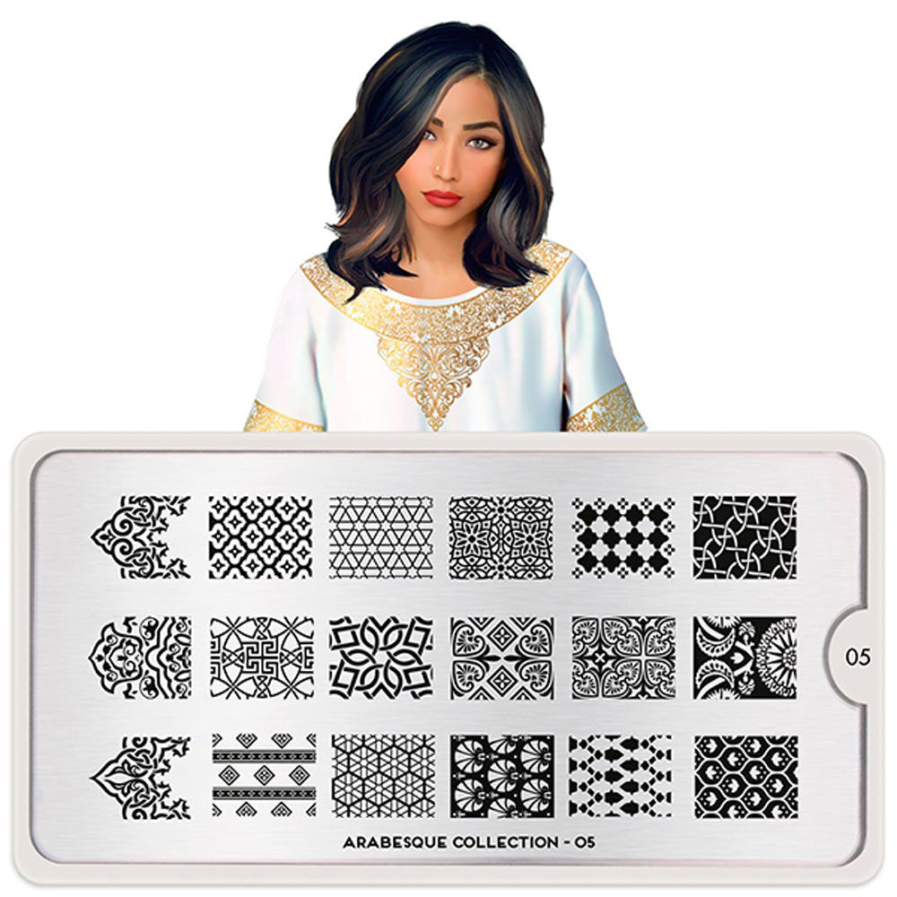 MoYou-London Collezione Schablone Arabesque 05 Art.MPARA05