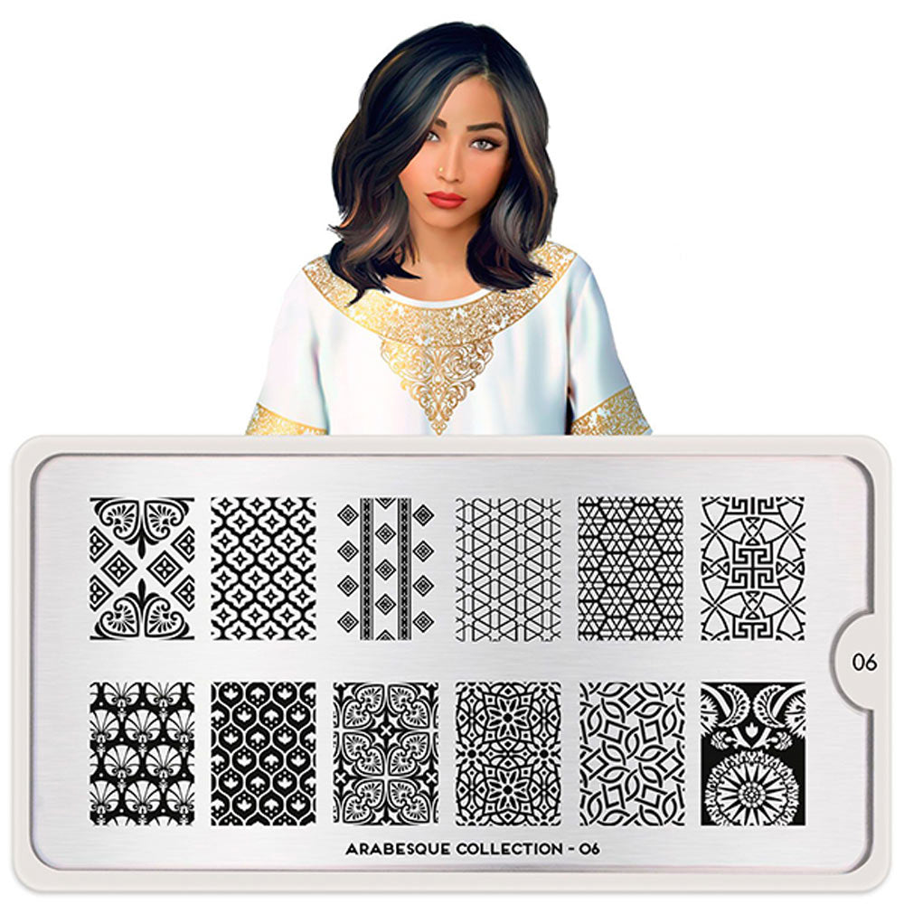 MoYou-London Collezione Schablone Arabesque 06 Art.MPARA06