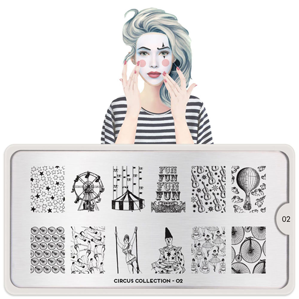 MoYou-London Collezione Schablone Circus 02 Art.MPCIR02