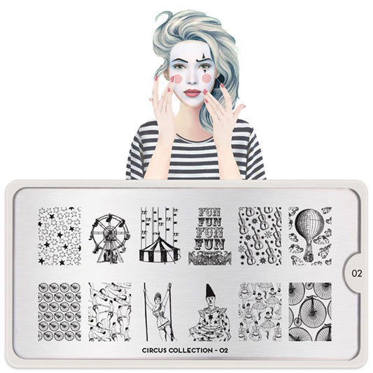 MoYou-London Collezione Schablone Circus 02 Art.MPCIR02