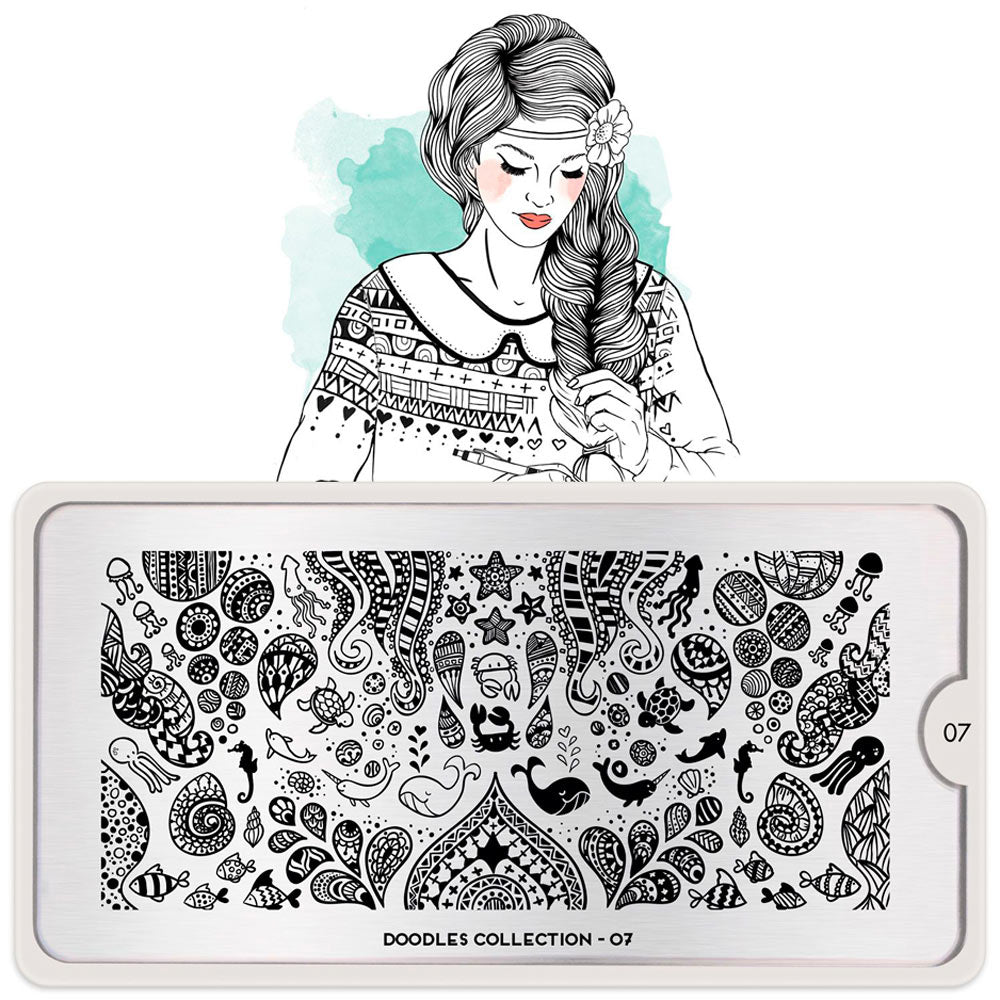 MoYou-Londra Schablone Doodles Collection 07 Art.MPDOO07
