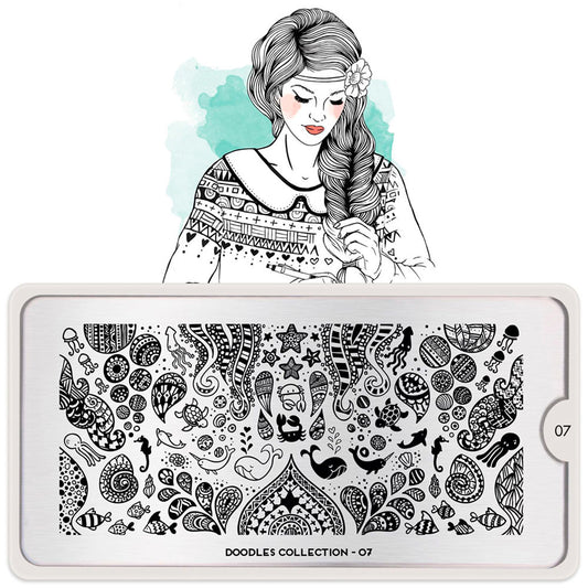 MoYou-Londra Schablone Doodles Collection 07 Art.MPDOO07