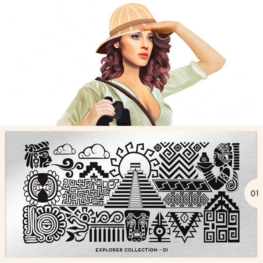 MoYou-Londra Schablone Explorer Collezione 01 Art.MPEXP01