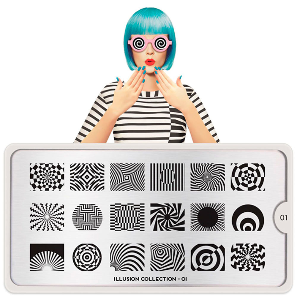 MoYou-London Collezione Schablone Illusion 01 Art.MPILL01