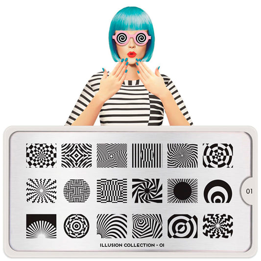 MoYou-London Collezione Schablone Illusion 01 Art.MPILL01