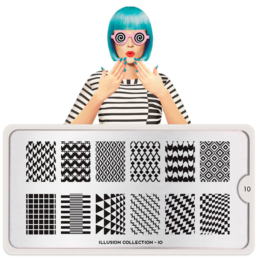 MoYou-London Collezione Schablone Illusion 10 Art.MPILL10