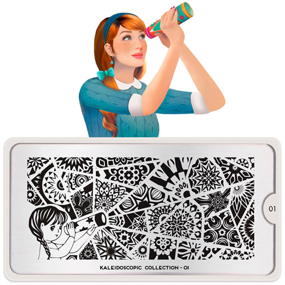 MoYou-London Collezione Schablone Kaleidoscope 01 Art.MPKAL01