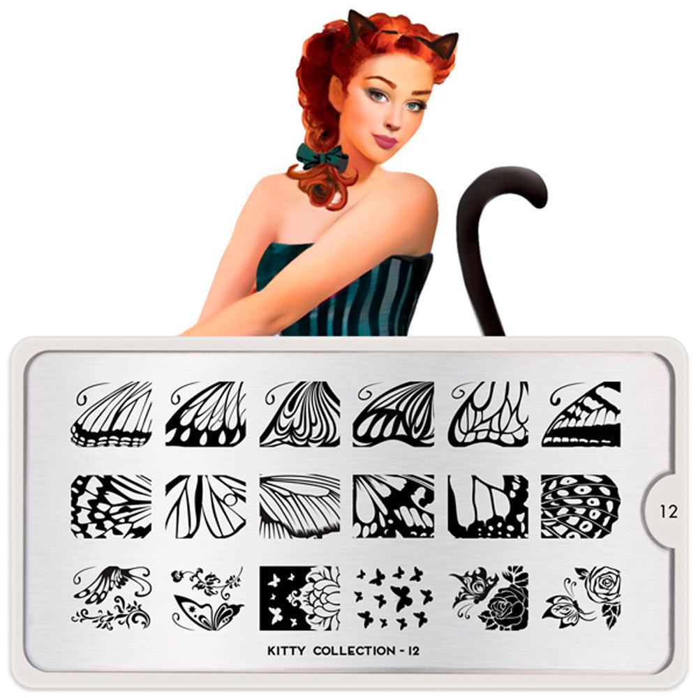 MoYou-London Collezione Schablone Kitty 12 Art.MPKIT12