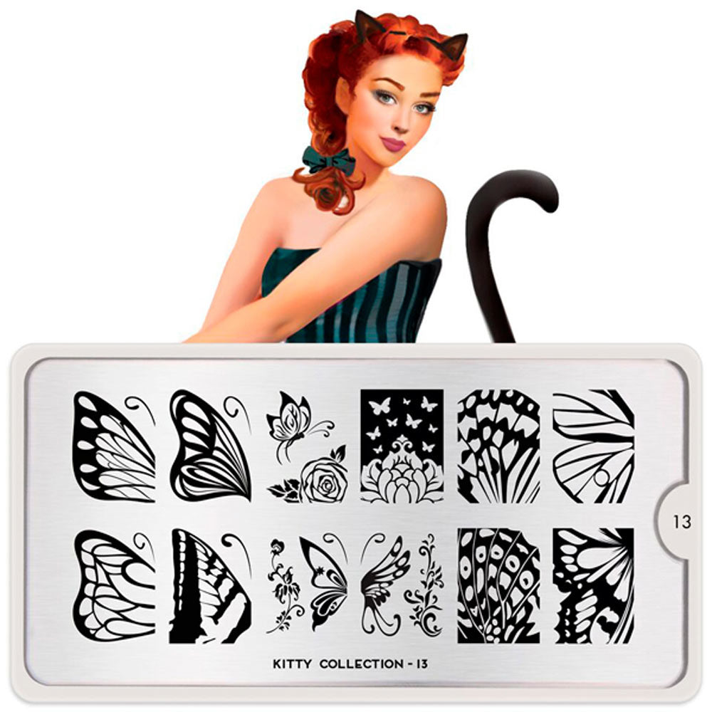 MoYou-Londra Schablone Kitty Collezione 13 Art.MPKIT13