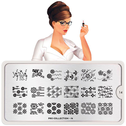 MoYou-London Schablone Pro Collezione 14 Art.MPPRO14