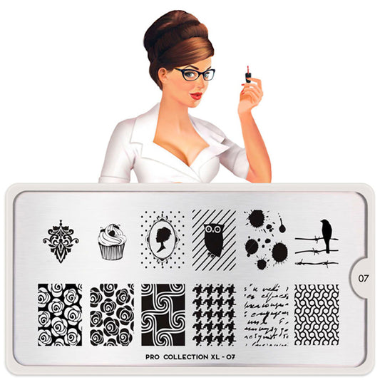 MoYou-Londra Schablone Pro XL Collezione 07 Art.MPPXL07