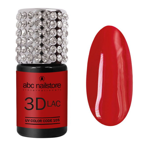 abc 3DLAC elastic, lady in red #105, 8 ml Art.8026-105