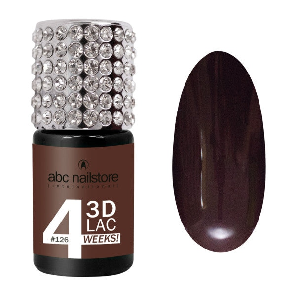 abc 3DLAC elastico melanzana mokka #126, 8 ml Art.8026-126