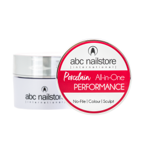 abc nailstore Gel PERFORMANCE All-in-One, 100 g Porcellana Art.2117-100