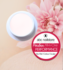 abc nailstore Gel PERFORMANCE All-in-One, 100 g Porcellana Art.2117-100