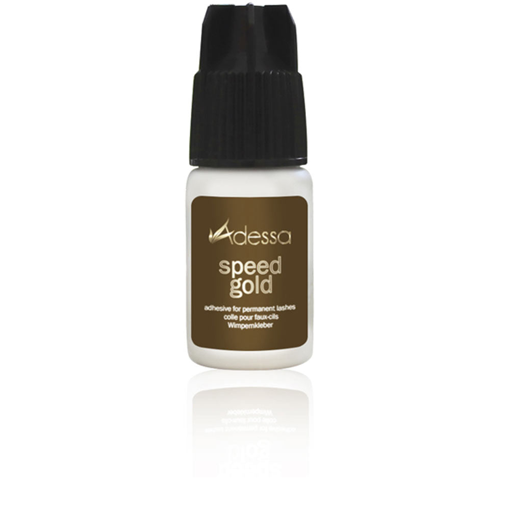 Adessa speed gold Wimpernkleber, 3ml plus Ersatztülle + Kappe f. Speed Gold Art.10010