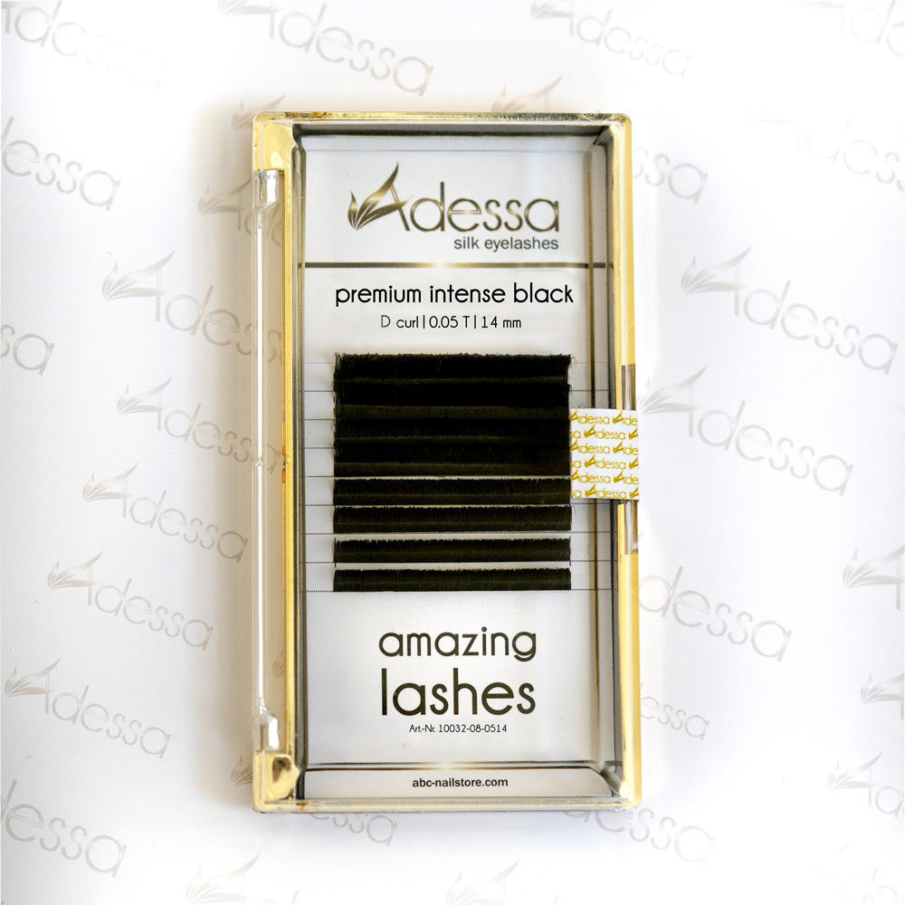 D curl, 0,05/ 14 mm Adessa amazing lashes black Art.10032-08-0514