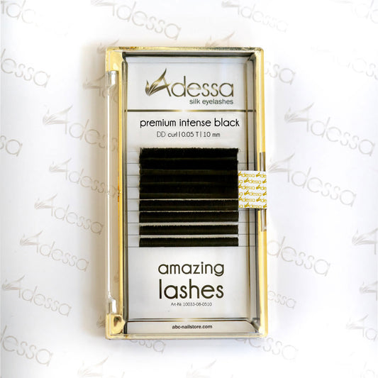 DD curl, 0,05 / 0,10 mm Adessa amazing lashes black Art.10033-08-0510