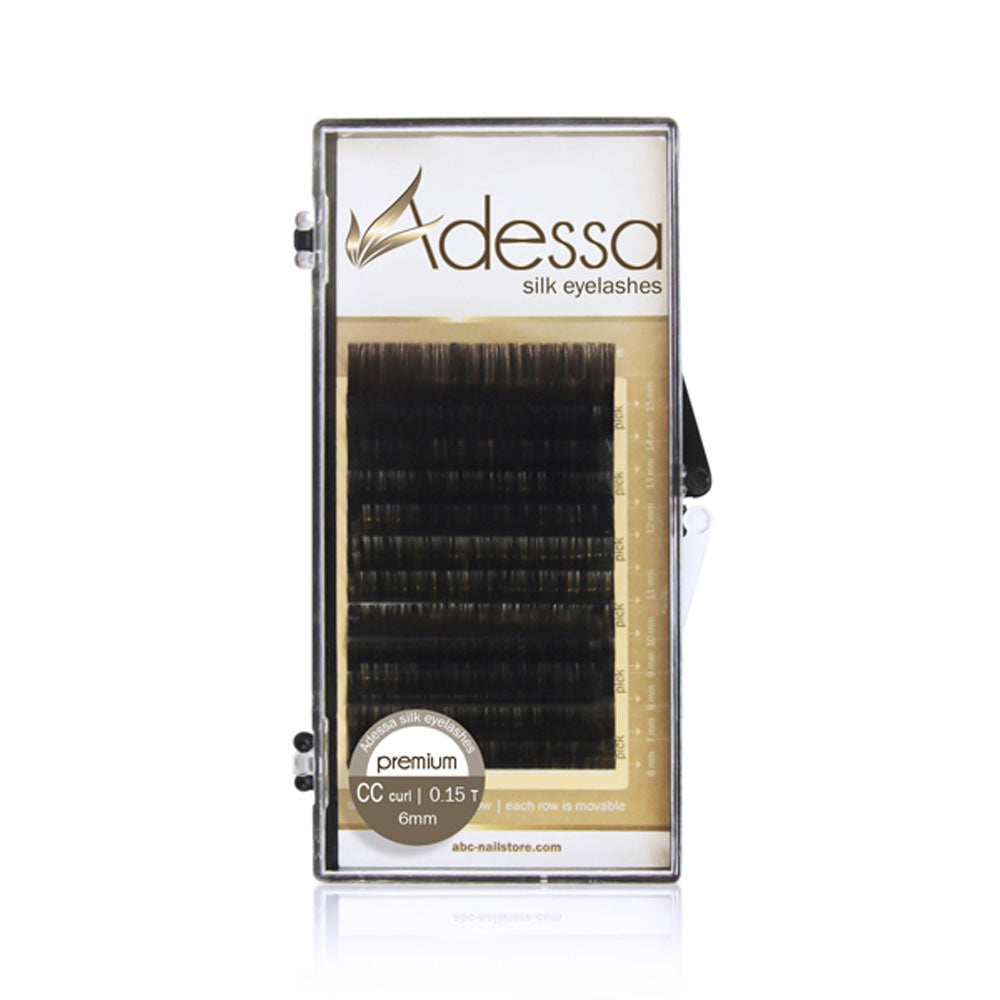 Adessa Silk Lashes Tray CC-curl, Stärke 0,15 / 6mm art.10050-1506