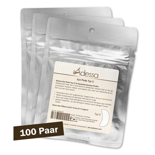 Adessa Eye Pads tipo C, 100 paia Art.10064-03-100