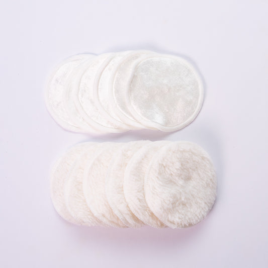 Adessa make-up pads "superflausch-velvet", 12 Stück/Pack Art.13052