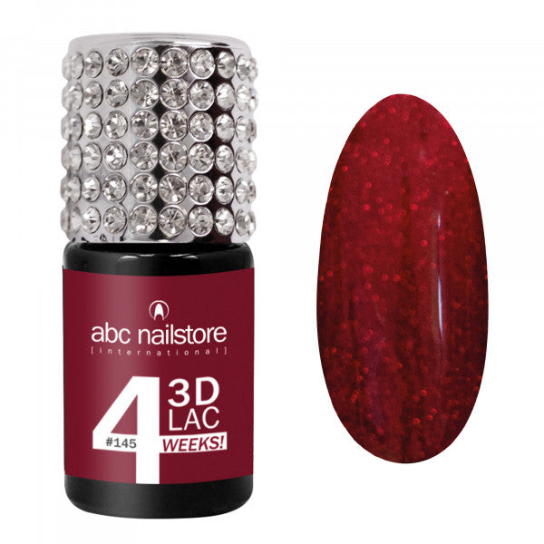 abc 3DLac 4WEEKS, rosso prepotente #145, 8 ml Art.8026-145