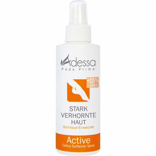 Adessa Podo Prime Active Callus Softener Spray per pelli fortemente callose, 180 ml. Articolo 17004