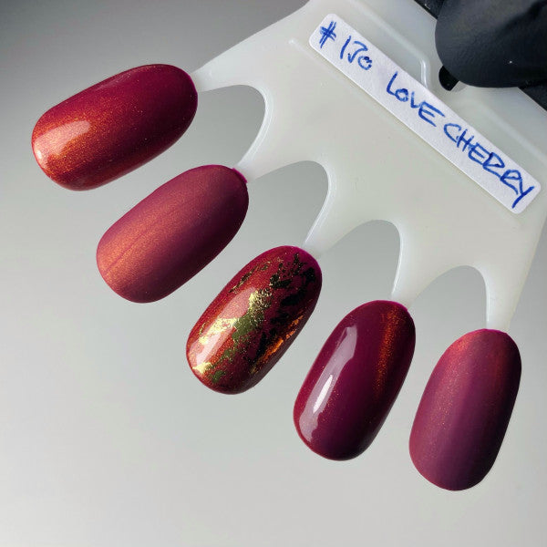 ..cats eye magnet gel polish love cherry #130 , 5gr. Art.2342-130