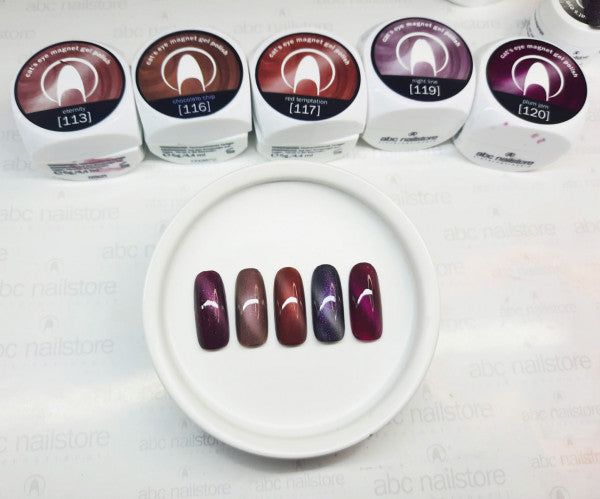 cats eye magnet gel polish plum jam #120 , 5gr. Art.2342-120