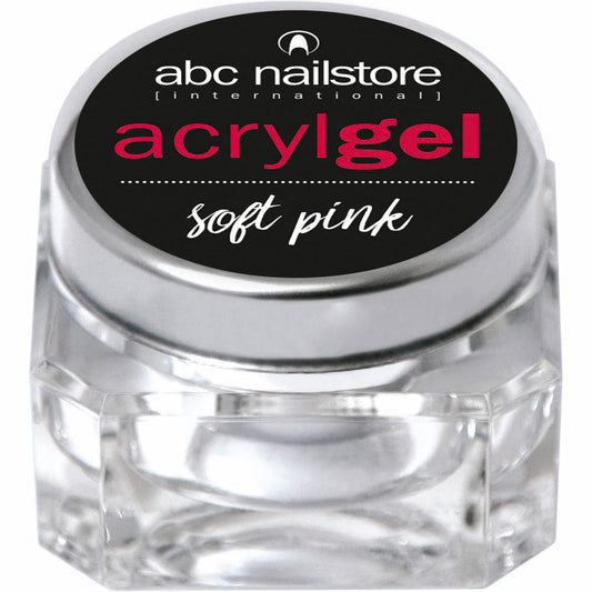 abcnailstore gel acrilico rosa tenue, 15gr. Art.2401