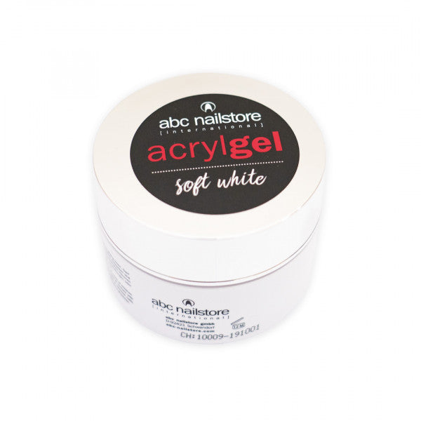 abc Nailstore Acrylgel morbido bianco, 15gr. Art.2411