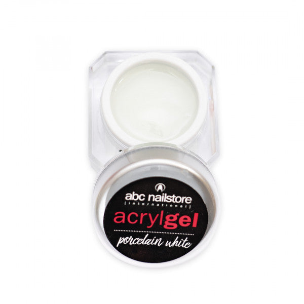 abc nailstore Acrylgel porcelain white 15gr. Art.2412