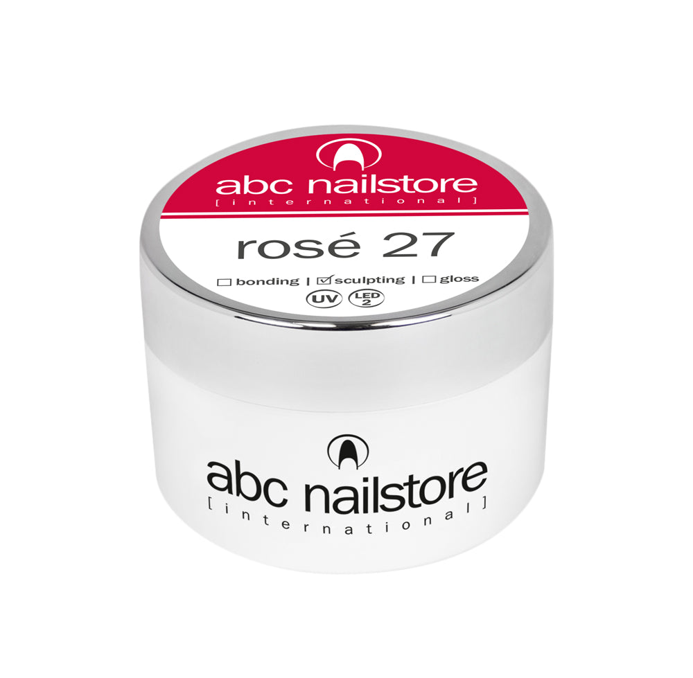 abc nailstore Modellagegel 27 rosé, 100gr. Art.2509-100